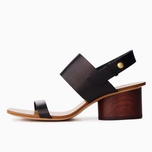 Rag & Bone City Sandal Black Size 37.5 EU 7.5 US